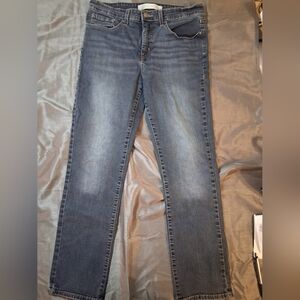 Signature by Levi Strauss Women's Straight Leg Jeans - Blue